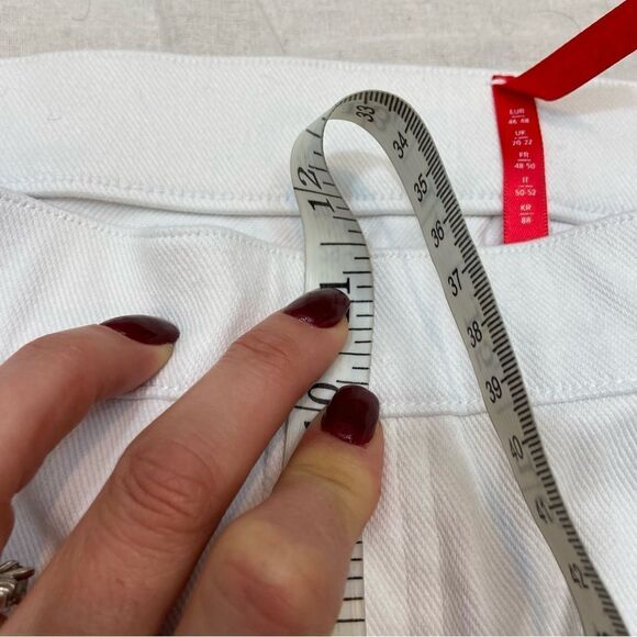 Ladies Spanx High‎ Rise White Pull On Slimming Jeggings Leggings Size XL - Picture 6 of 8